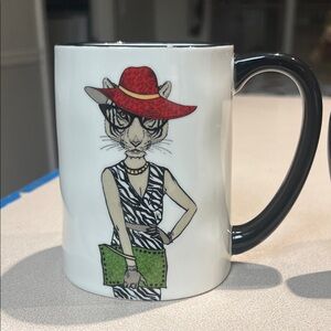 Signature Hipster Animal Mugs Quantity 2